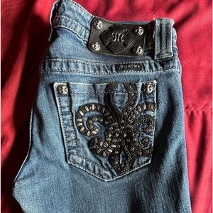 Miss me, straight leg, jeans, size 28